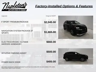 Lexus NX 200t 2017 AWD F SPORT 4dr Crossover