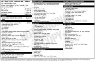 Jeep Grand Cherokee WK 2022 4x2 Laredo E 4p SUV