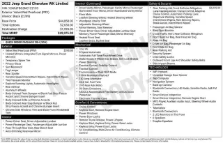 Jeep Grand Cherokee WK 2022 4x4 Limited 4p SUV