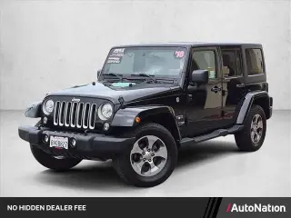 Jeep Wrangler JK Unlimited 2018 4x4 Sahara 4dr SUV