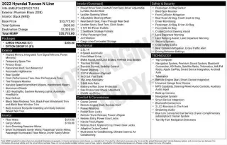 Hyundai TUCSON 2023 N Line 4dr SUV