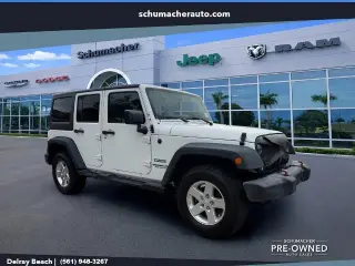 Jeep Wrangler Unlimited 2014 4x4 Sport 4p SUV