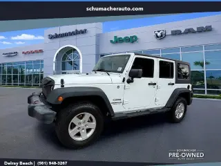 Jeep Wrangler Unlimited 2014 4x4 Sport 4p SUV