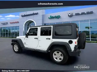 Jeep Wrangler Unlimited 2014 4x4 Sport 4p SUV
