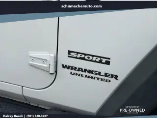Jeep Wrangler Unlimited 2014 4x4 Sport 4p SUV