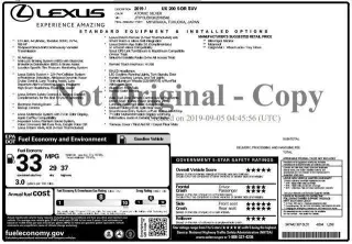 Lexus UX 200 2019 4dr Crossover