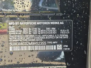 BMW X5 2021 sDrive40i 4dr Vehículo de Actividad Deportiva de Deporte
