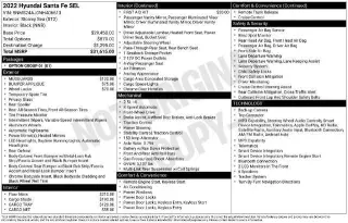 Hyundai SANTA FE 2022 SEL 4dr Crossover