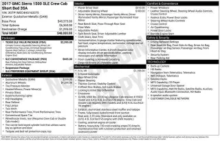 GMC Sierra 1500 2017 4x2 SLE 4dr Crew Cab 5.8 ft. SB