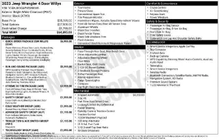Jeep Wrangler 2023 4x4 Sport 4dr SUV