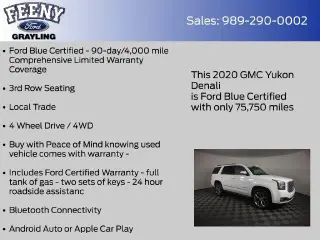 GMC Yukon 2020 4x4 Denali 4dr SUV