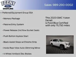 GMC Yukon 2020 4x4 Denali 4dr SUV