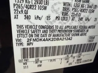 Ford Edge 2013