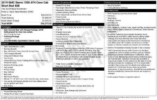 GMC Sierra 1500 2019 4x4 AT4 4dr Cabina de Tripulación 5.8 ft. CB