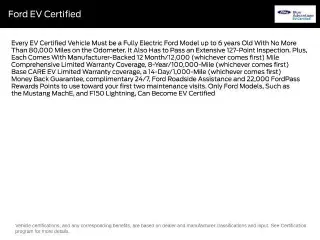 Ford Mustang Mach-E 2023 Premium 4dr SUV