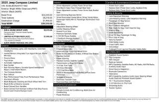 Jeep Compass 2025 4x4 Limited 4p SUV