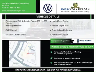 Volkswagen Atlas Cross Sport 2023 SE 4dr SUV con Tecnología