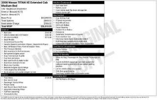 Nissan Titan 2008 4x2 LE FFV King Cab Short Bed 4dr (2008.5)