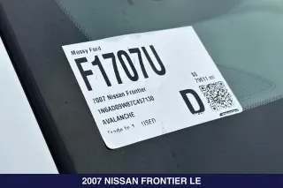 Nissan Frontier 2007 LE 4p Cab Crew 4x4 6.1 ft. PB
