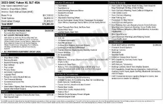 GMC Yukon XL 2023 4x2 SLT 4p SUV