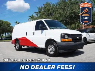 Chevrolet Express 2017 2500 3dr Camioneta de Carga