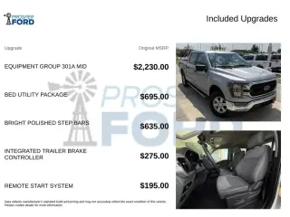 Ford F-150 2023 4x4 XLT 4 puertas SuperCrew 6.5 pies de caja de carga