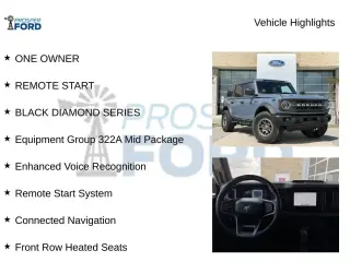 Ford Bronco 2023 4x4 Badlands Avanzado 4p SUV