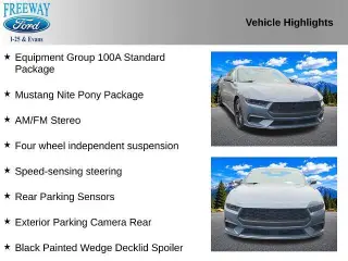 Ford Mustang 2026 EcoBoost 2p Fastback
