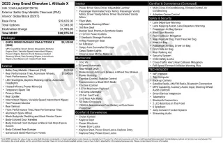 Jeep Grand Cherokee L 2025 4x2 Laredo 4p SUV
