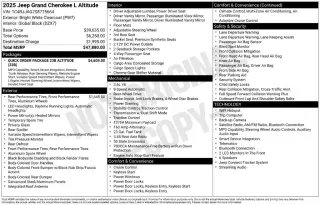 Jeep Grand Cherokee L 2025 4x2 Laredo 4p SUV