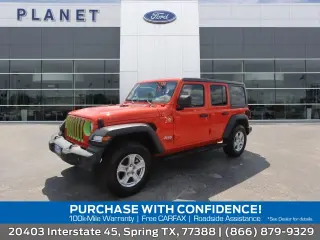 Jeep Wrangler Unlimited 2020 4x4 Sport SUV de 4 puertas