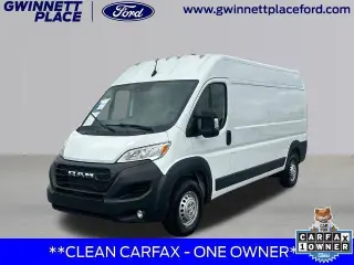 Ram ProMaster 2025 Tradesman 3500 159 WB 3dr Tech High Roof Cargo Van sin asiento de pasajero