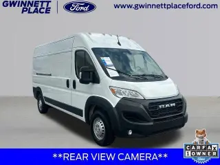 Ram ProMaster 2025 Tradesman 3500 159 WB 3dr Tech High Roof Cargo Van sin asiento de pasajero