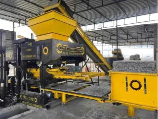 Máquina De Bloques Semiautomát