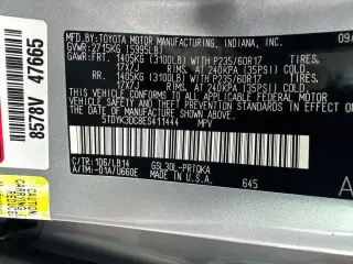 Toyota Sienna 2014 XLE 7-Pasajeros Asiento Auto Acceso Mini-Van 4dr