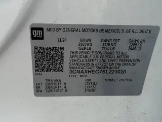 Chevrolet Equinox 2025 LT 4p SUV