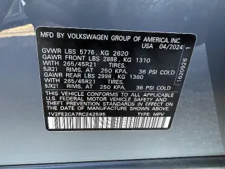 Volkswagen Atlas Cross Sport 2024 tracción en todas las ruedas SEL Premium R-Line 4Motion 4p SUV