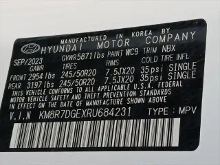 Hyundai PALISADE 2024 AWD Calligraphy 4p SUV