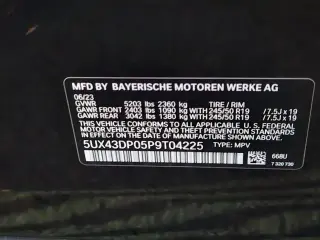 BMW X3 2023 sDrive30i 4dr Vehicle Deportista Deportivo