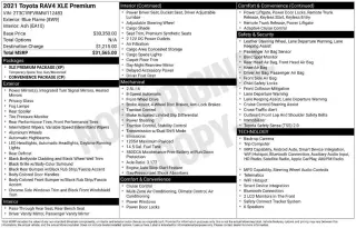 Toyota RAV4 2021 XLE Premium 4dr SUV