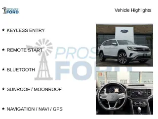 Volkswagen Atlas 2021 AWD V6 SEL 4Motion 4dr SUV (lanzamiento a mitad de año)