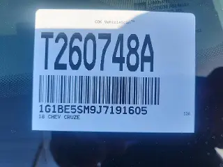 Chevrolet Cruze 2018 LT Auto 4dr Sedán