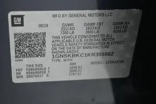 Chevrolet Tahoe 2019 4x4 LT 4p SUV
