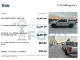 Ford F-150 2023 4x2 XLT 4puertas SuperCrew 5.5 pies. SB