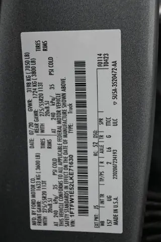 Ford F-150 2020 4x4 XLT 4p SuperCrew 6.5 ft. CB