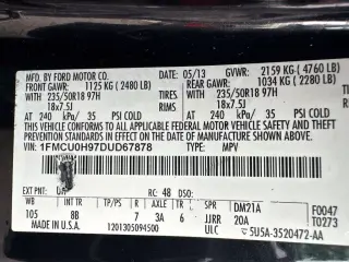 Ford Escape 2013 SEL 4dr SUV