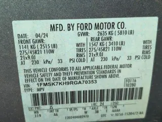 Ford Explorer 2024 ST-Line 4dr SUV