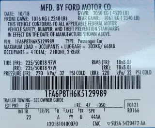 Ford Mustang 2019 EcoBoost 2dr Fastback
