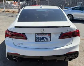 Acura TLX 2019 4dr Sedán con Tecnología y Paquete A-SPEC (Interior Rojo)