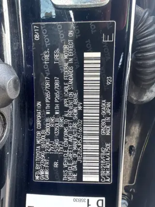 Toyota 4Runner 2018 4x2 SR5 4p SUV